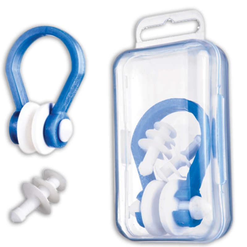 ear plugs e nose clip