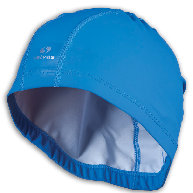 pu swim cap blue